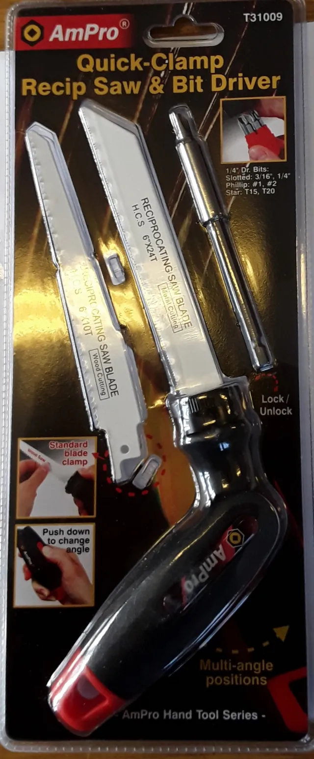 QUICK-CLAMP KOMBI SAG OG SKRUTREKKER