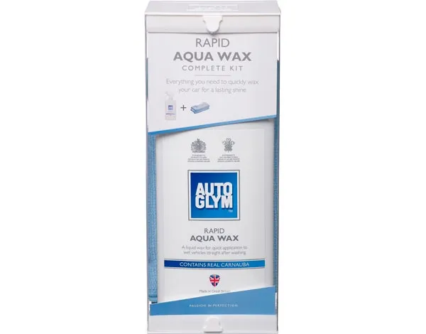 Autoglym Rapid Aqua Wax 500 ml Kit