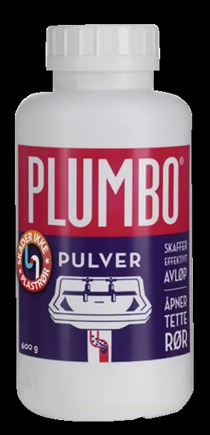 Plumbo Avløpsåpner Pulver 600 g